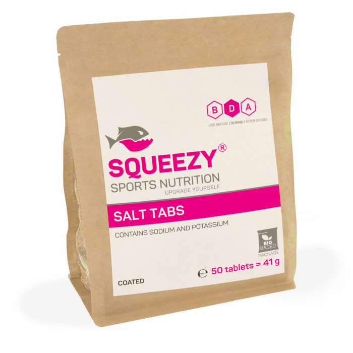 Минеральные добавки SQUEEZY Salt Tabs (Нейтральный) 50 драже