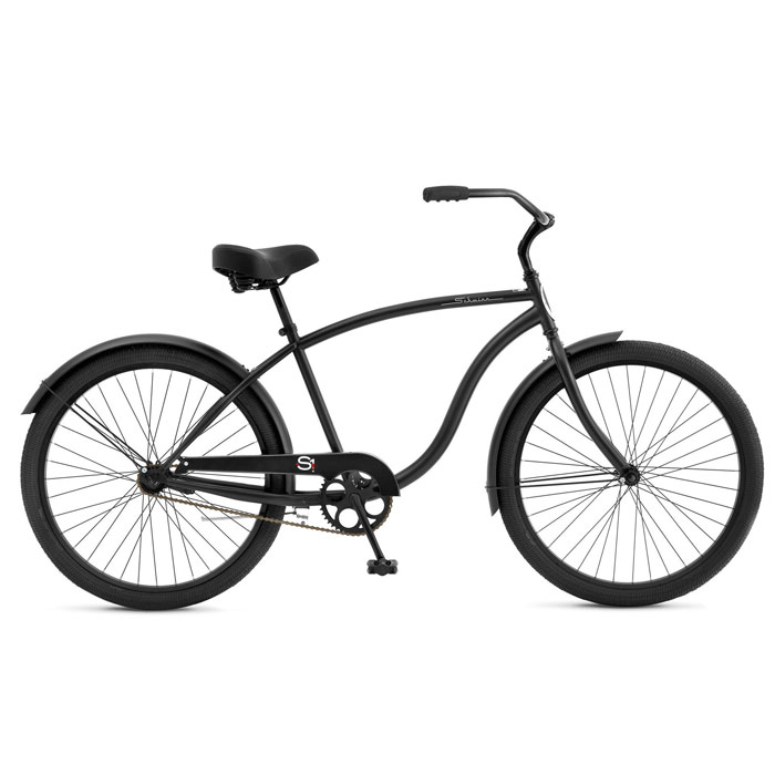Велосипед SCHWINN S1 BLK (черный) (2019)