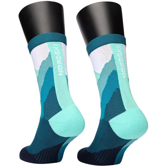 Носки треккинговые NORDSKI Outdoor (белый/синий)