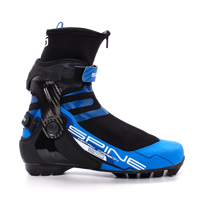 Лыжные ботинки SPINE SNS Pilot Matrix Carbon Pro (473/273M) (черный/синий)