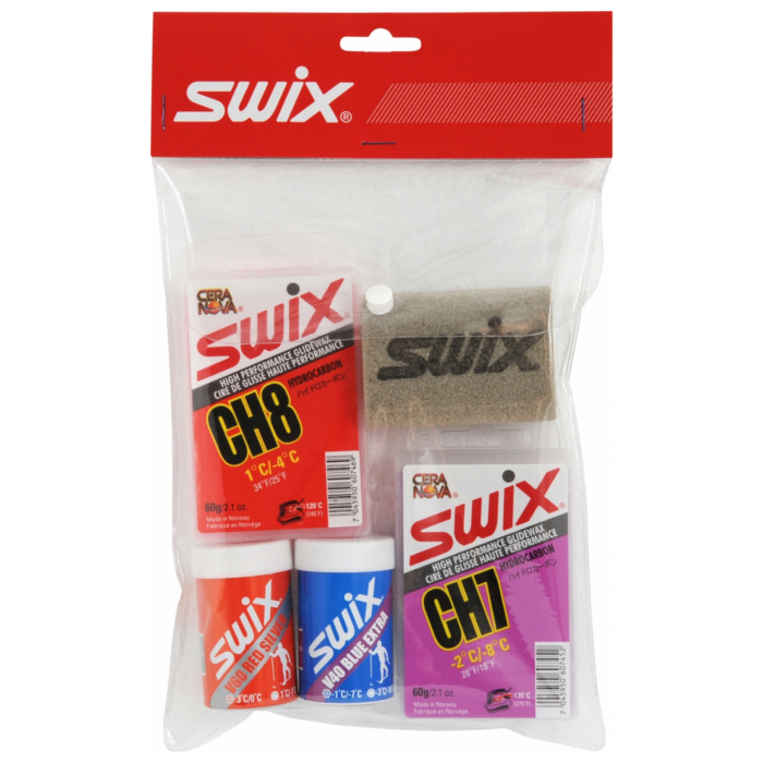 Наборы SWIX Универсальный набор мазей Kick & Glide Kit (U10, U20, V40, V60, T10)