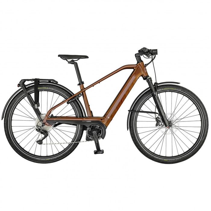 Электровелосипед SCOTT Silence eRIDE 30 Men (коричневый) (2021)