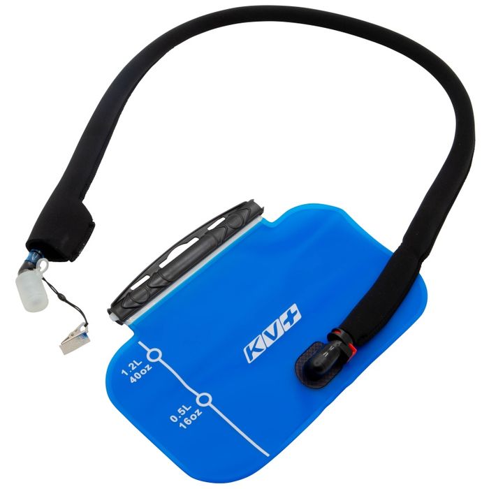 Гидратор (емкость для воды) KV+ Water Bladder for Waist Bag 1L (черный/голубой)