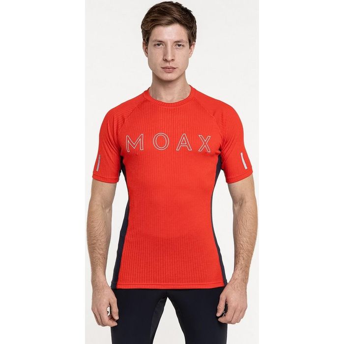 Термобелье мужское (верх) MOAX Race SS (красный)
