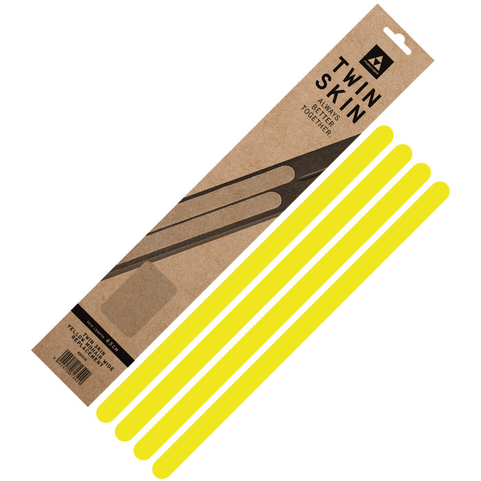 Камус для лыж FISCHER Twin Skin Speedmax 100% Mohair  (желтый)