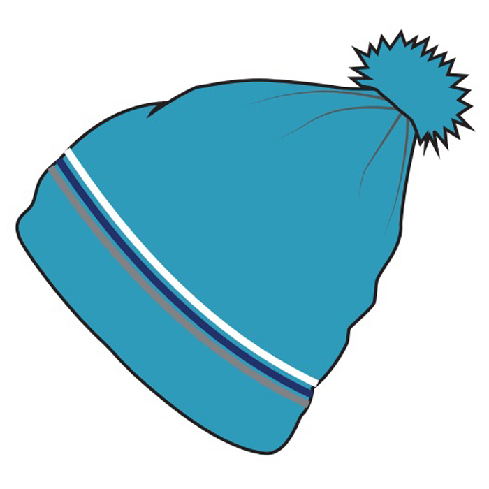 Шапка вязанная NORDSKI Frost (голубой)