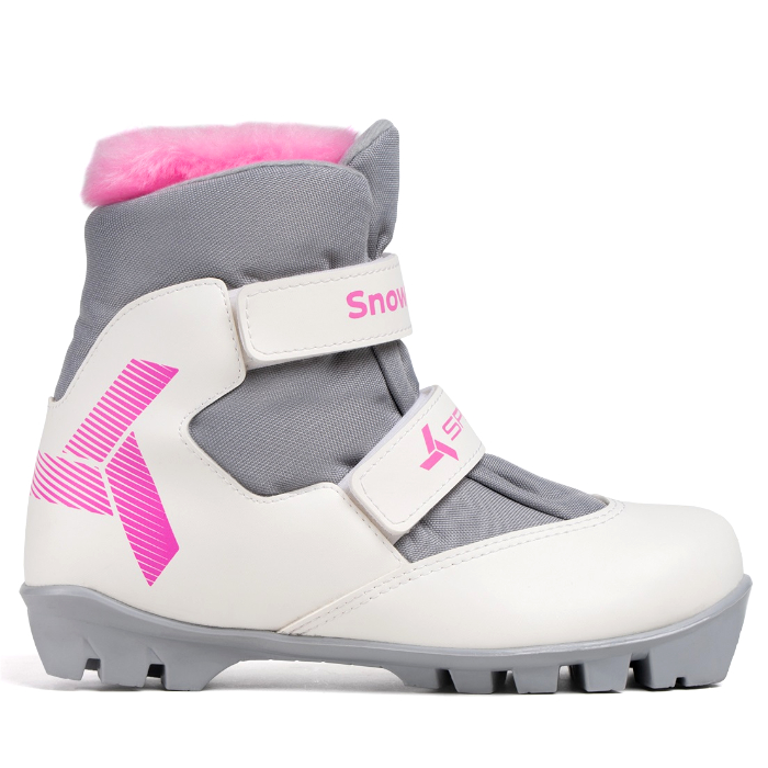 Лыжные ботинки SPINE NNN Snowway (165/2-20) (серый/розовый)