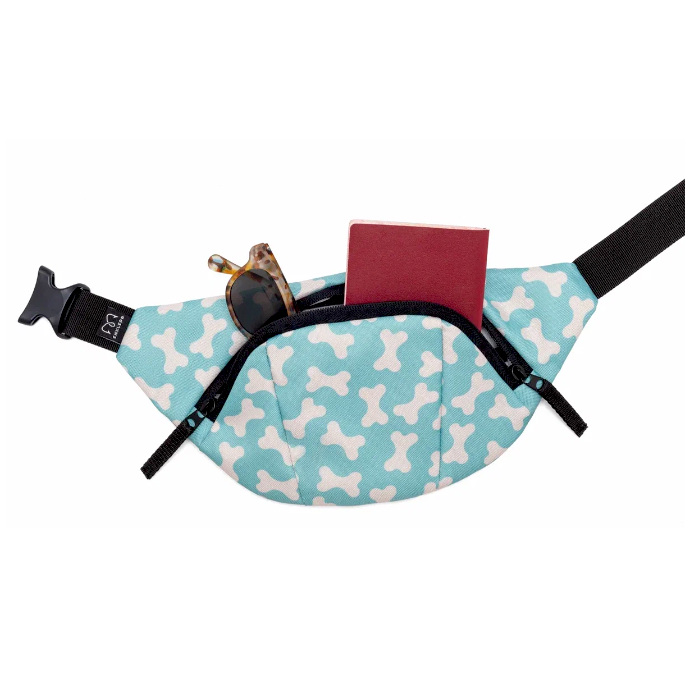 Сумка поясная ENKLEPP Tarta (голубой/серый)