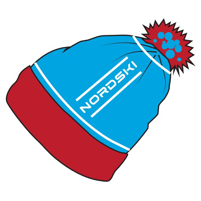 Шапка вязаная NORDSKI Arctic WS (голубой)