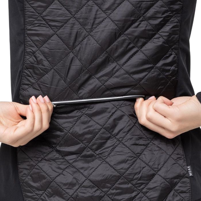 Куртка разминочная женская MOAX Royal (черный)