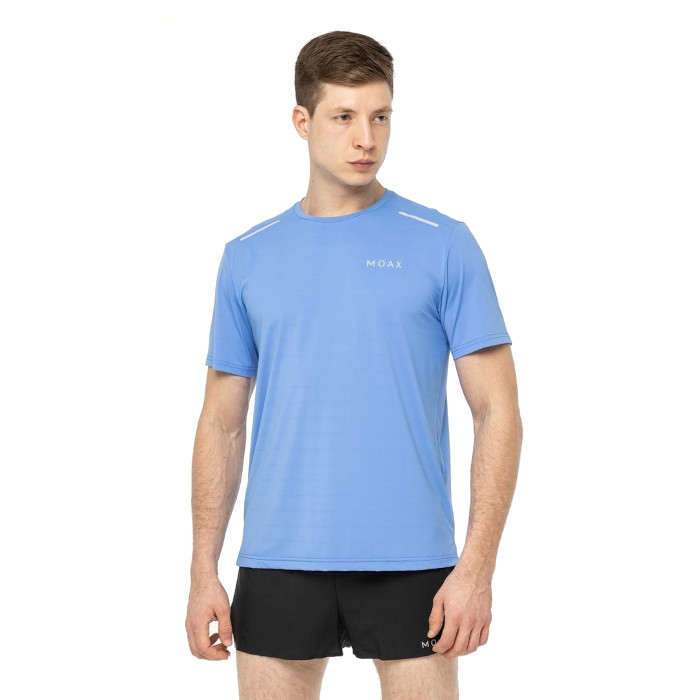 Футболка для бега MOAX Active Cool (голубой)