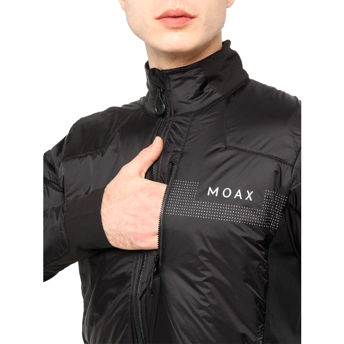 Куртка разминочная MOAX Tauri PRO Hybrid (черный)
