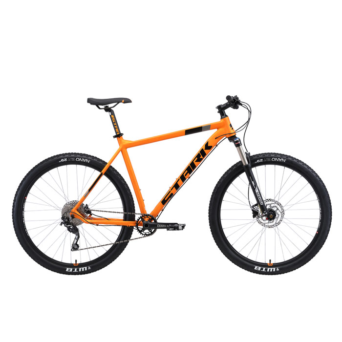 Велосипед STARK Krafter 29.7 HD (оранжевый/черный) (2019)