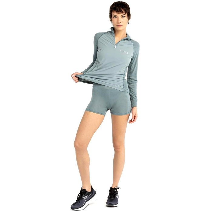 Боксеры женские MOAX Race (серый/зеленый)