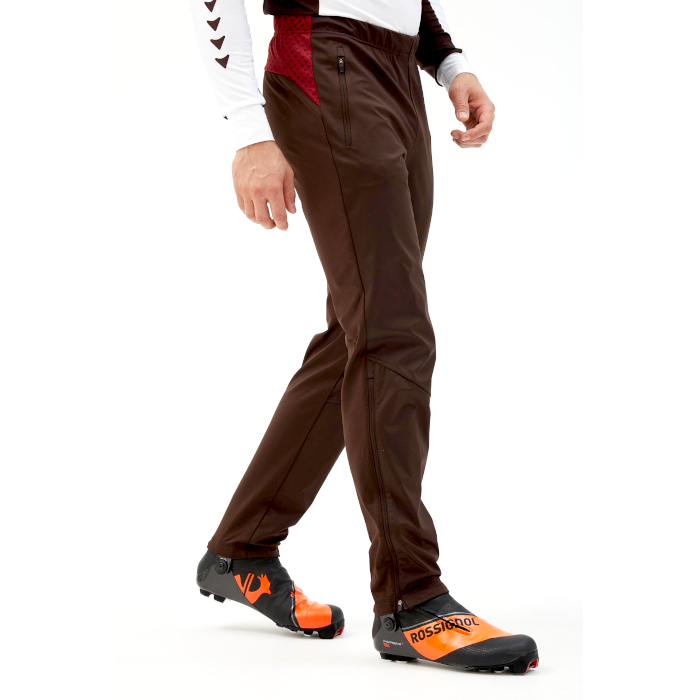 Брюки разминочные BIVIUM Баланс 2.0 (бордовый/коричневый)