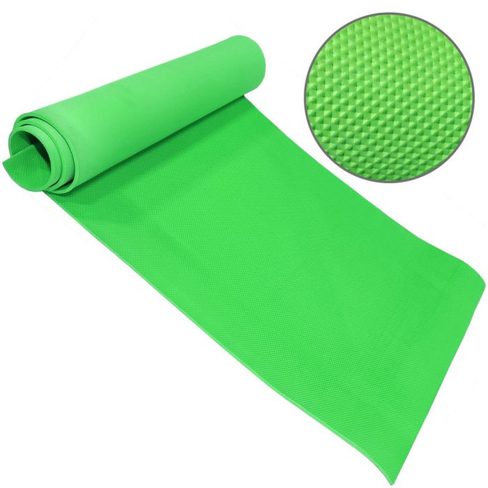 Коврик для йоги SPORTEX (ЭВА, 173х61х0,5 см) (зеленый)