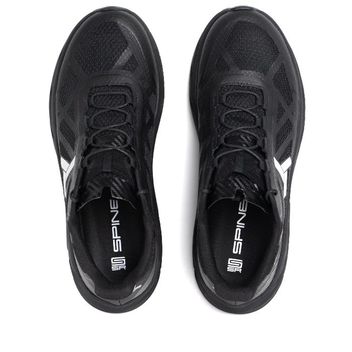 Кроссовки беговые SPINE Titanium (M) (черный/серый)