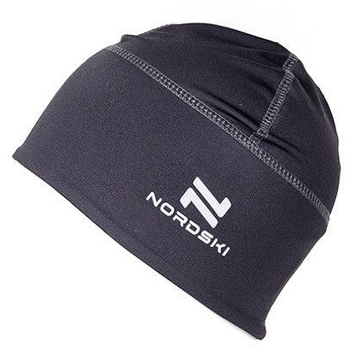 Шапка тренировочная NORDSKI Warm Jr. (серый)