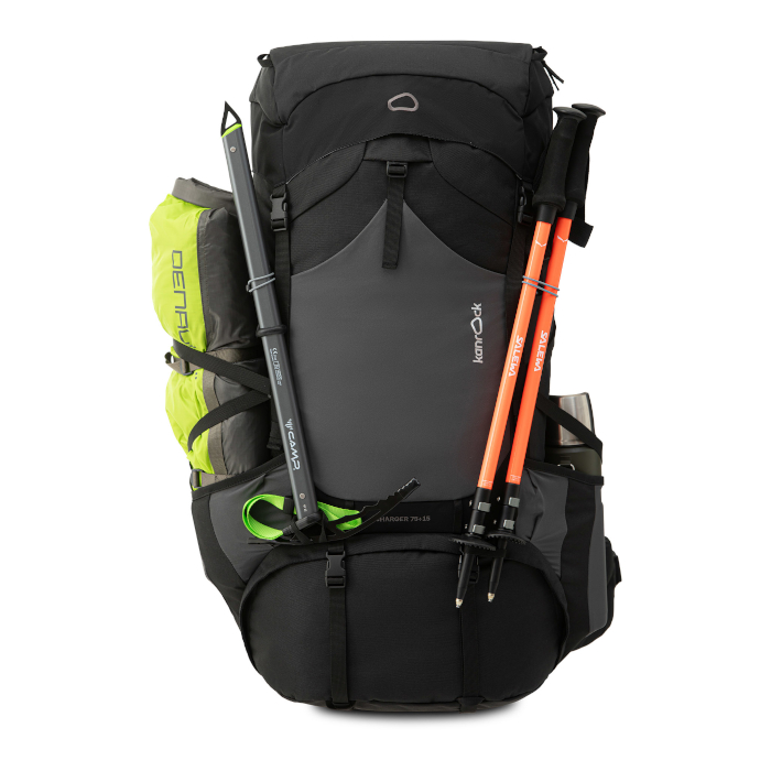 Рюкзак туристический KANROCK Charger 75+15 (черный)