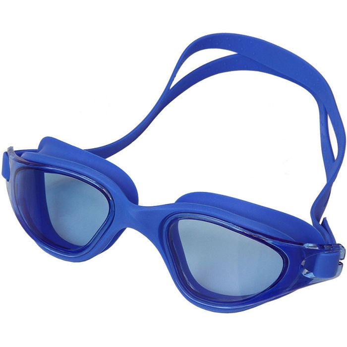 Очки для плавания SPORTEX взрослые, мягкая нерегулируемая переносица (синий)