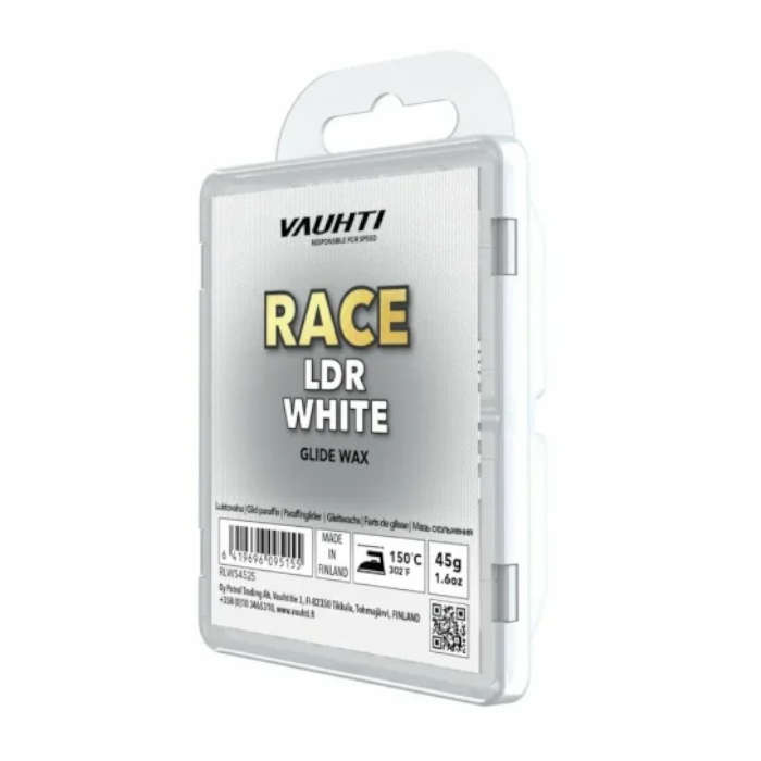 Мазь скольжения, твердая VAUHTI RACE LDR White (универсальн.) 45 г.