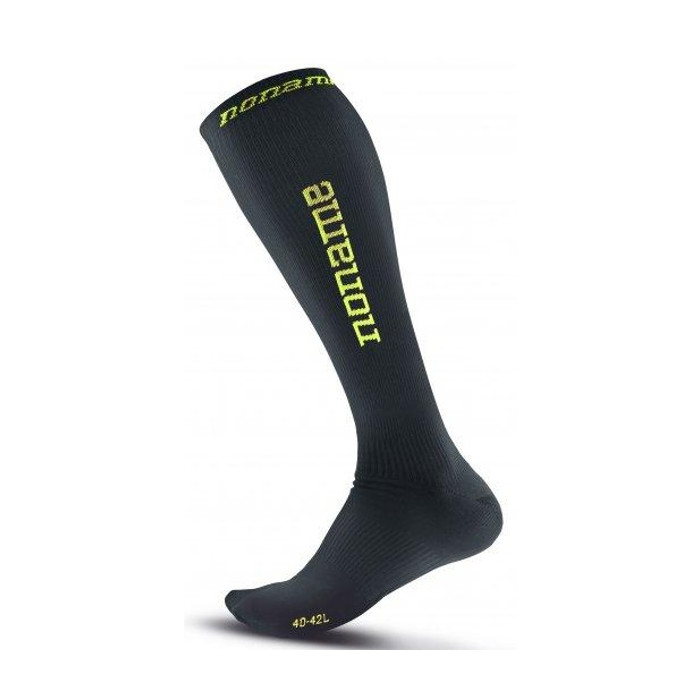 Гетры NONAME NC2 Compression Socks Neon (черный/желтый)