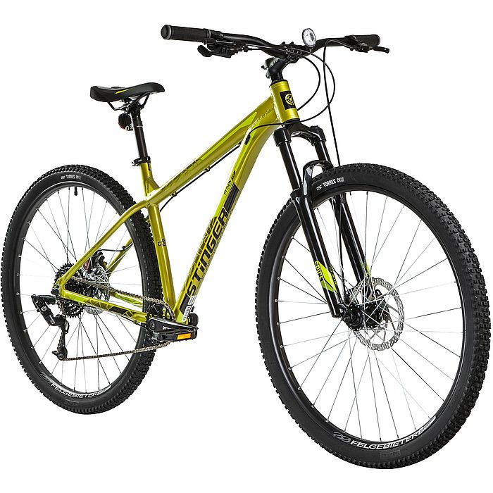 Велосипед STINGER Python STD 29&quot;, Al, M-Disk Brake, 8-Speed (зеленый) (2021)