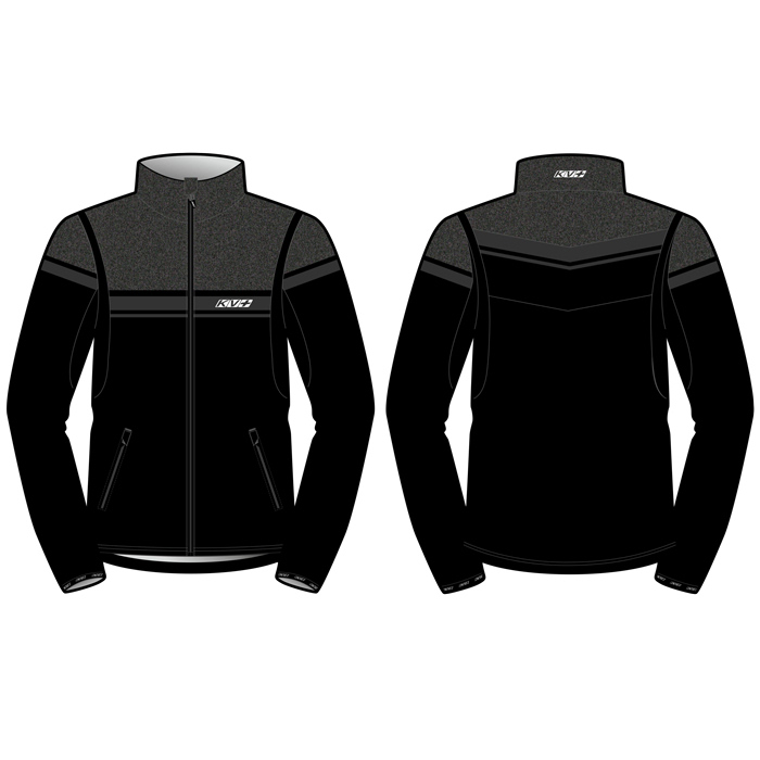 Куртка разминочная KV+ Sprint Jackrt (черный)