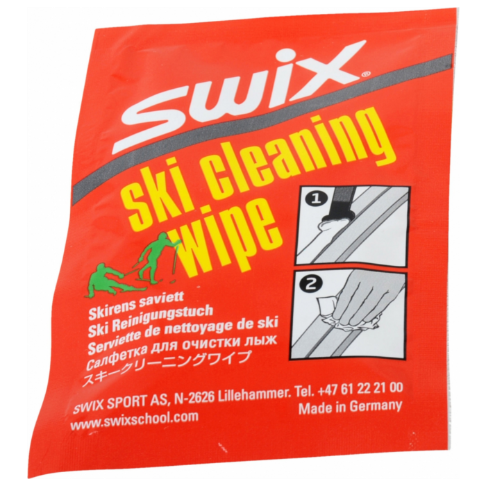 Смывка SWIX (I60C) Салфетки для очистки лыж (5 шт. в упаковке)