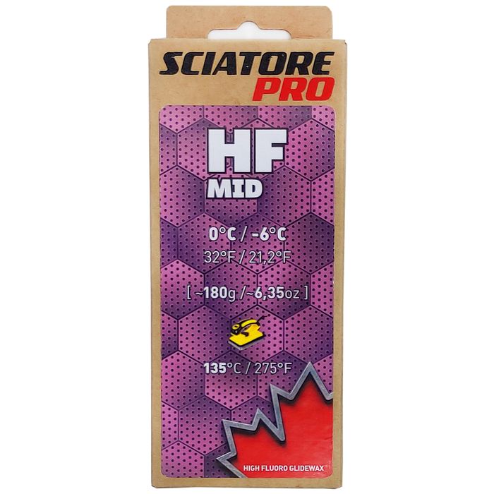 Парафин высокофтористый SCIATORE HF Mid (0°С -6°С) 180 г.