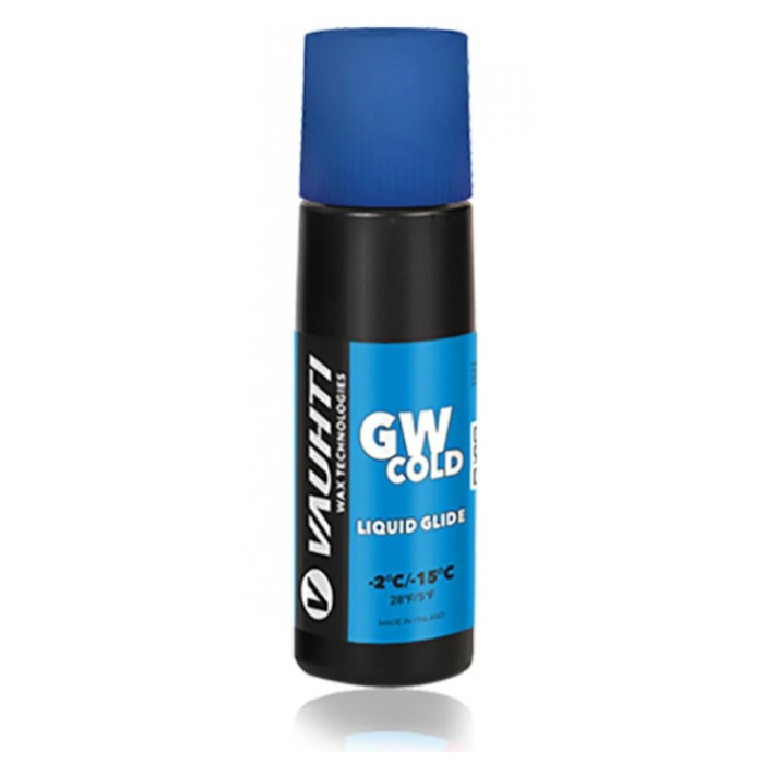 Мазь скольжения, жидкая VAUHTI GW Cold (-2 С -15°С) 80 ml.