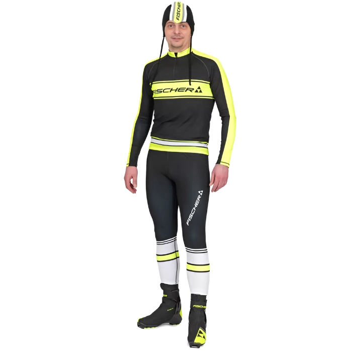Комбинезон раздельный FISCHER Retro (желтый/черный)