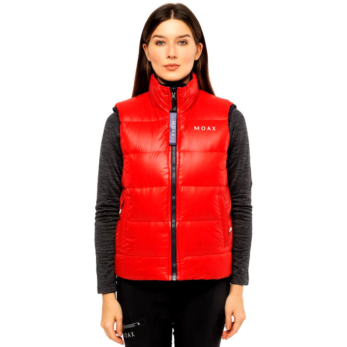 Жилет утепленный MOAX Club Duo (красный/синий)