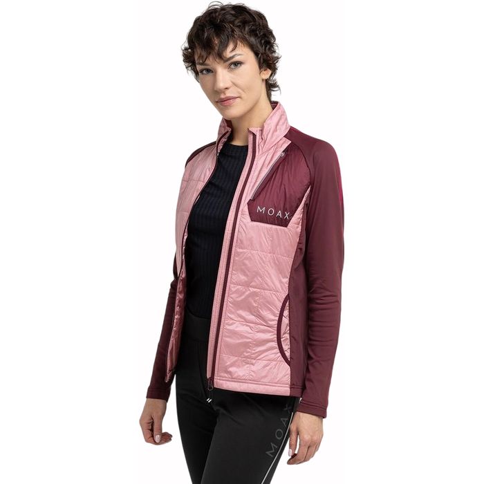 Куртка разминочная женская MOAX Tauri Stretch Fit (розовый)