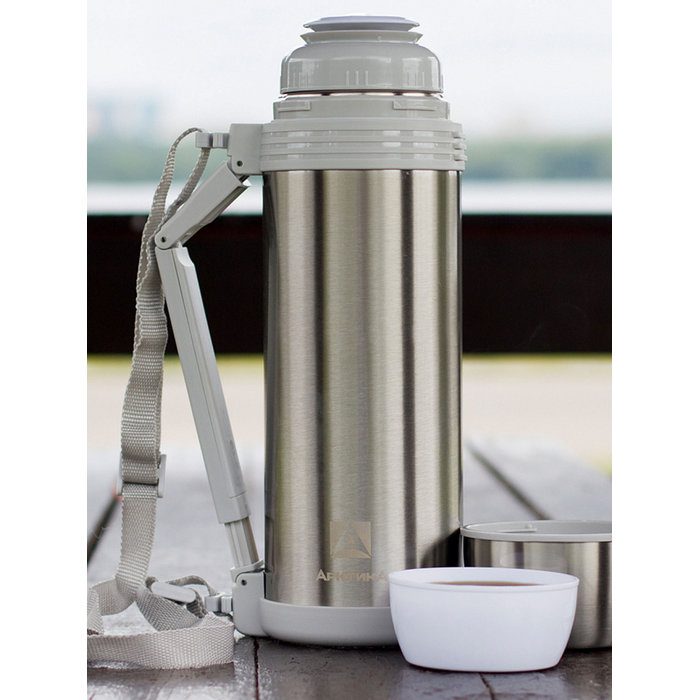 Термос Арктика универсальный с лаковым покрытием 1,8 л (металл)