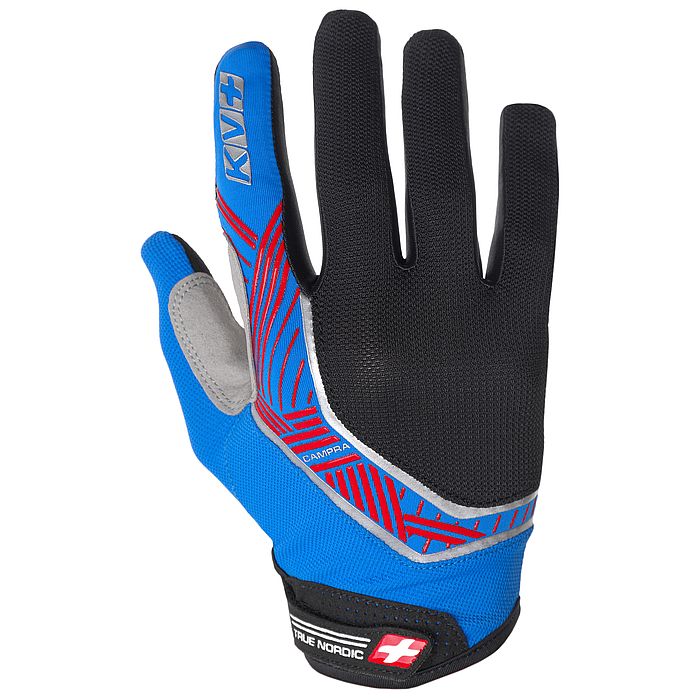 Перчатки для лыжероллеров KV+ Campra (голубой)