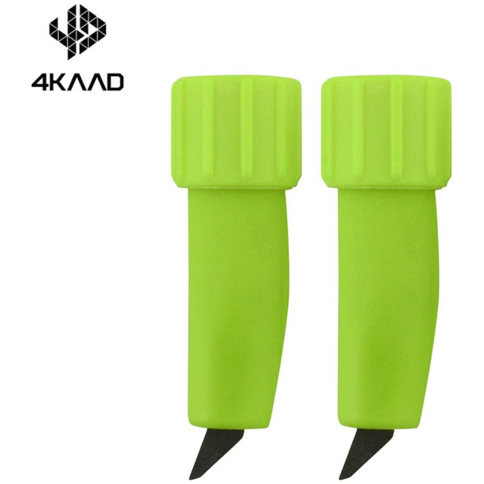 Опоры (лапки) 4KAAD Для лыжероллерных палок Change-IT Tube (желтый)