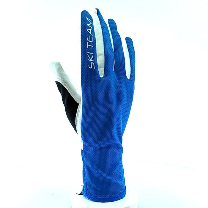 Перчатки для лыжероллеров SKI TEAM Roller (голубой)