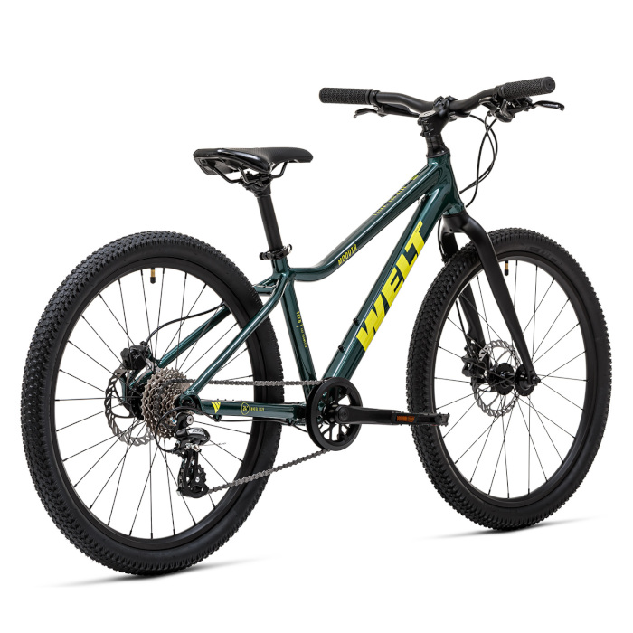 Велосипед подростковый WELT Moovix 2.0 24 HD (зеленый)