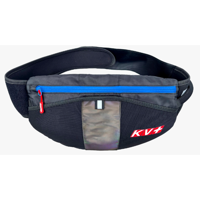 Подсумок с гидратором KV+ (мягкая фляга) (черный/голубой)