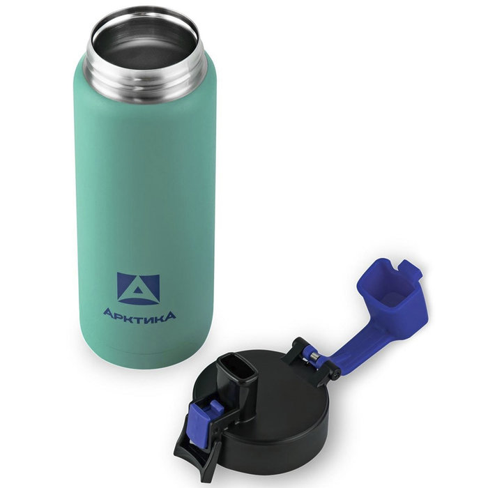 Термокружка Арктика сититерм вакуумная, 0,5 л (бирюзовый)