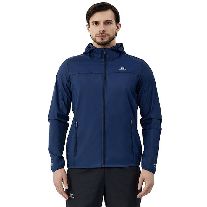 Ветровка для бега NORDSKI Rain (темно-синий)