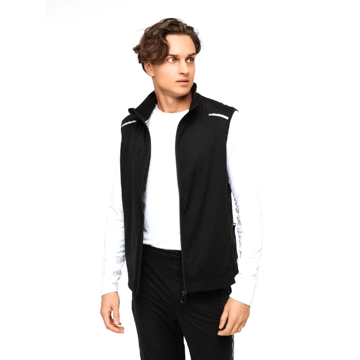 Жилет разминочный MOAX Dynamic (черный)