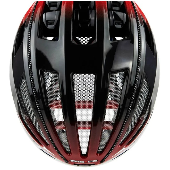 Шлем для велосипеда CASCO SPEEDairo 2 RS (без визора) (черный/красный)