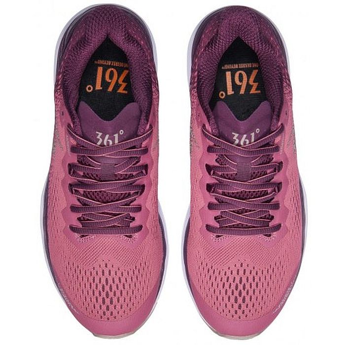 Кроссовки беговые 361° Meraki 3 (W) (розовый/бордовый)