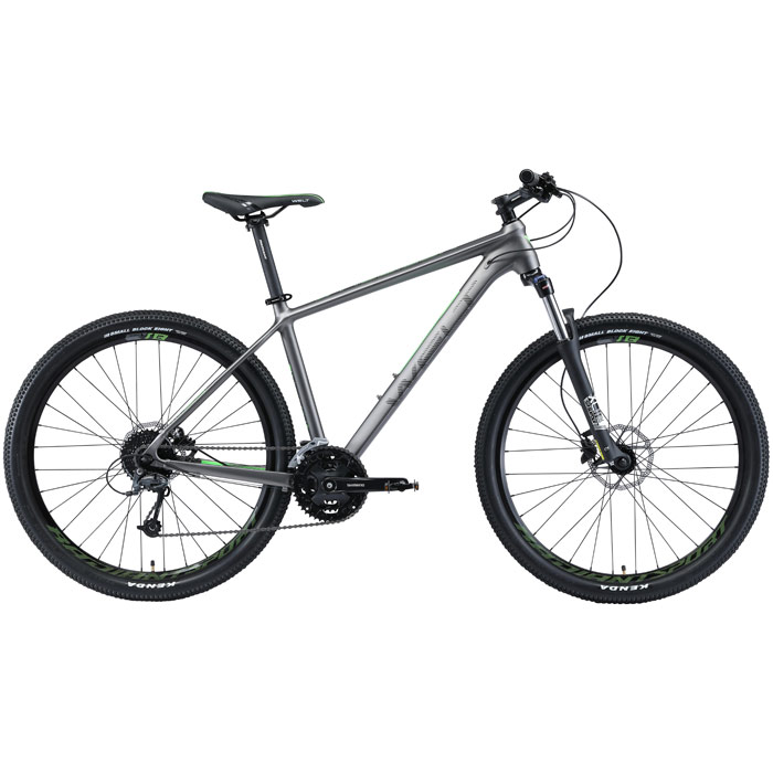 Велосипед WELT Rubicon 2.0 27 (серый/зеленый) (2020)