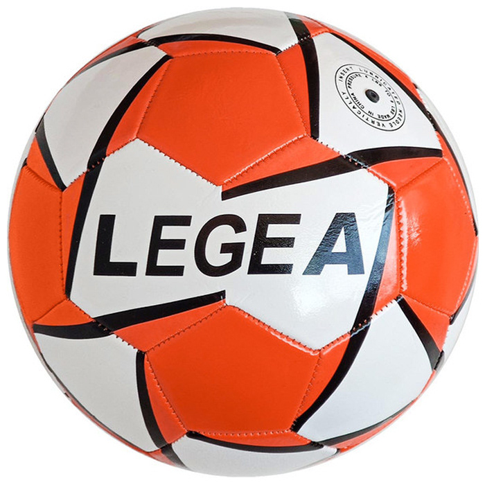 Мяч футбольный MEIK (№5, 3-слоя, PVC 1.6, 300 гр.) (оранжевый)