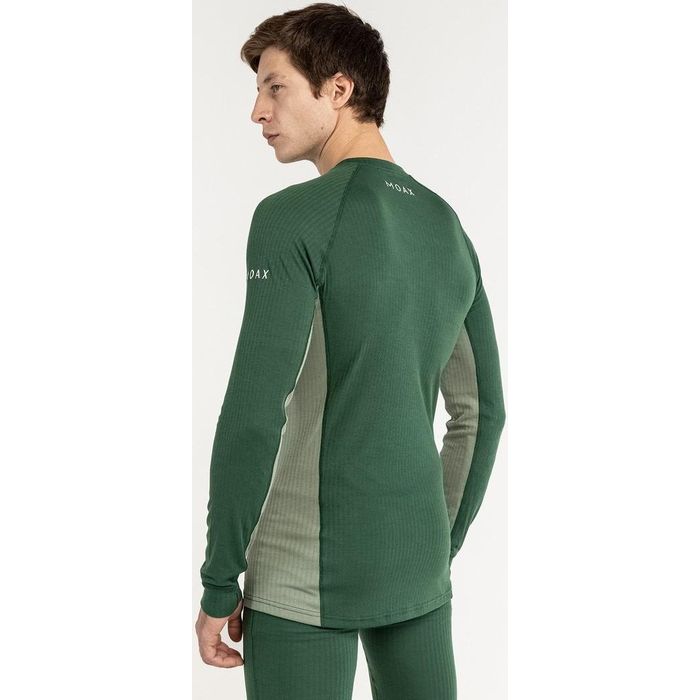 Термобелье мужское (верх) MOAX Race LS (зеленый)