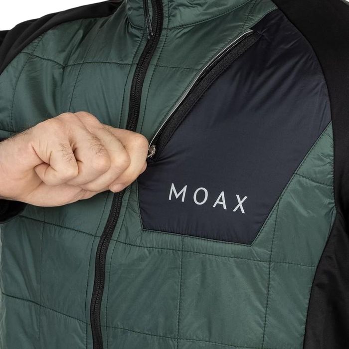 Куртка разминочная MOAX Tauri Stretch Fit (темно-зеленый)
