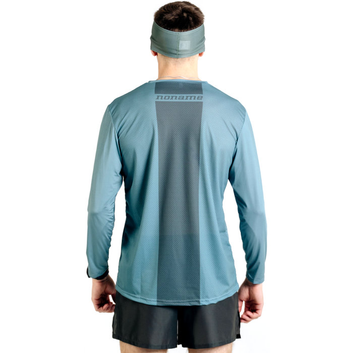 Шорты для бега NONAME Waft (серый/зеленый)